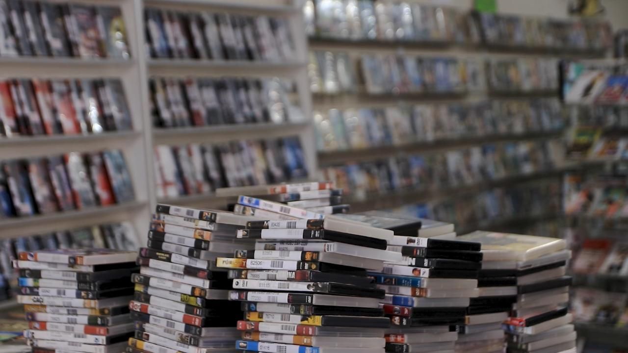 imagem de videolocadora