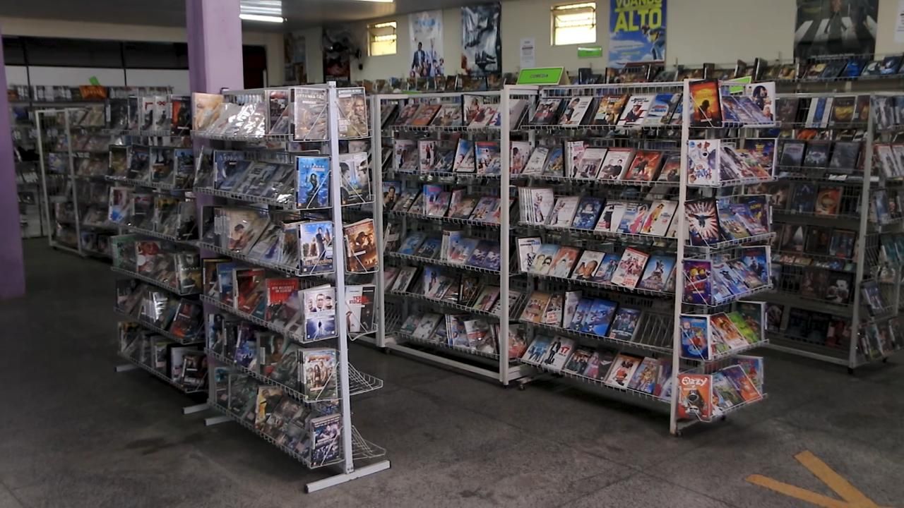 imagem de videolocadora